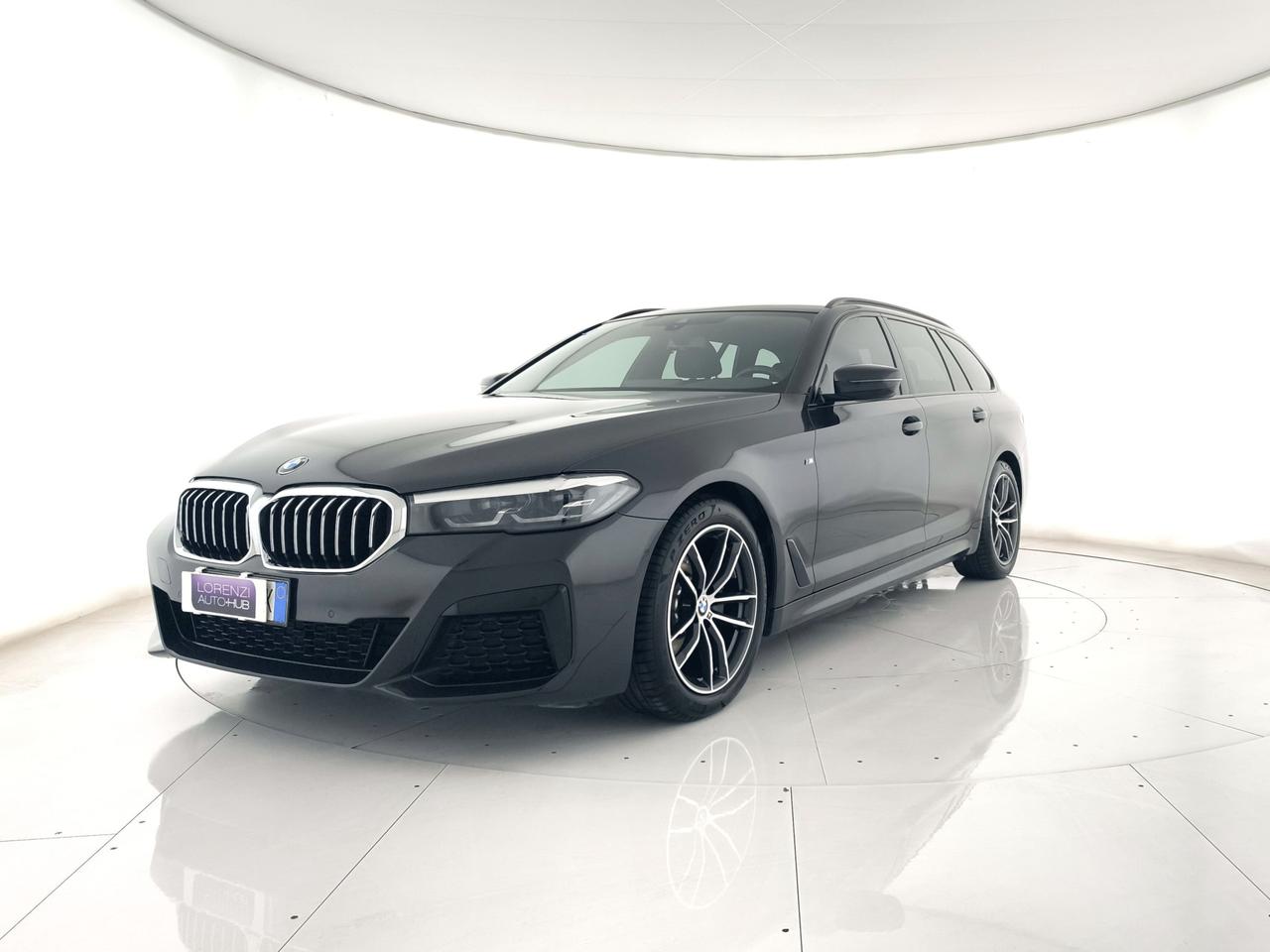 BMW 520d Touring mhev 48V xdrive Msport auto GANCIO TRAINO+CAMERA