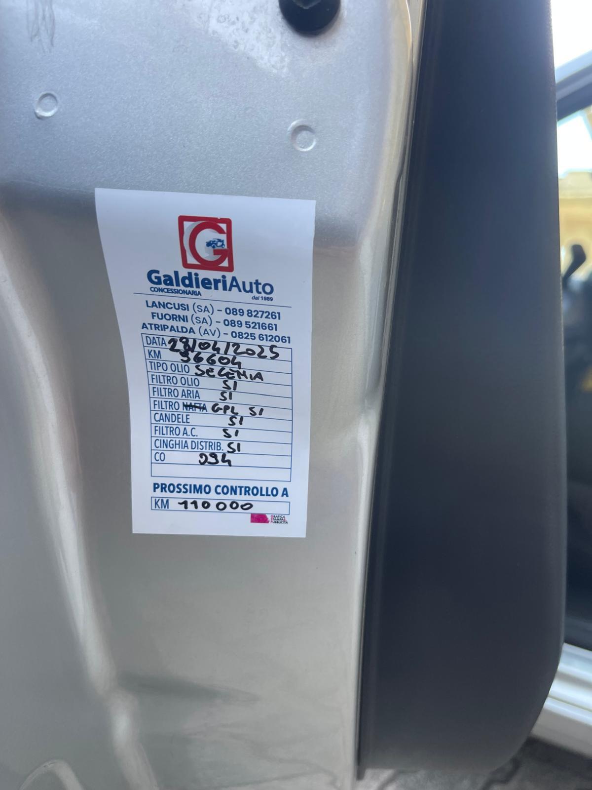 Lancia Ypsilon 1.2 69 CV 5 porte GPL Ecochic Elefantino Blu