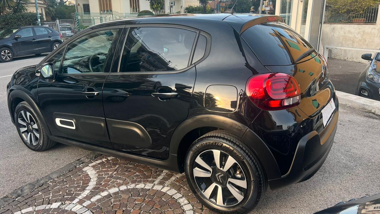 Citroen C3 PureTech 110 S&S EAT6 Max KM 21.295 NERO