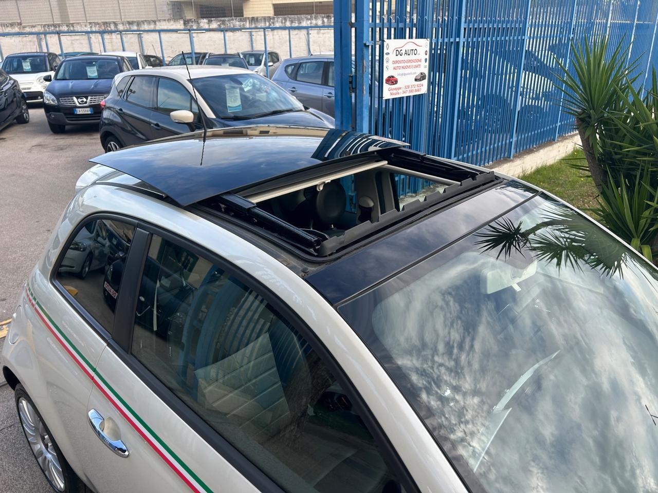 Fiat 500 1.4 benzina 100 cv 2009 Tetto apribile