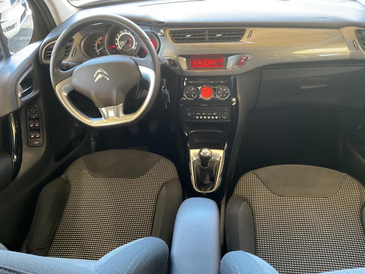 C3 1.2 VTi 82 Exclusive-( 50 mila km)-UNIPRO-rate-garanzia