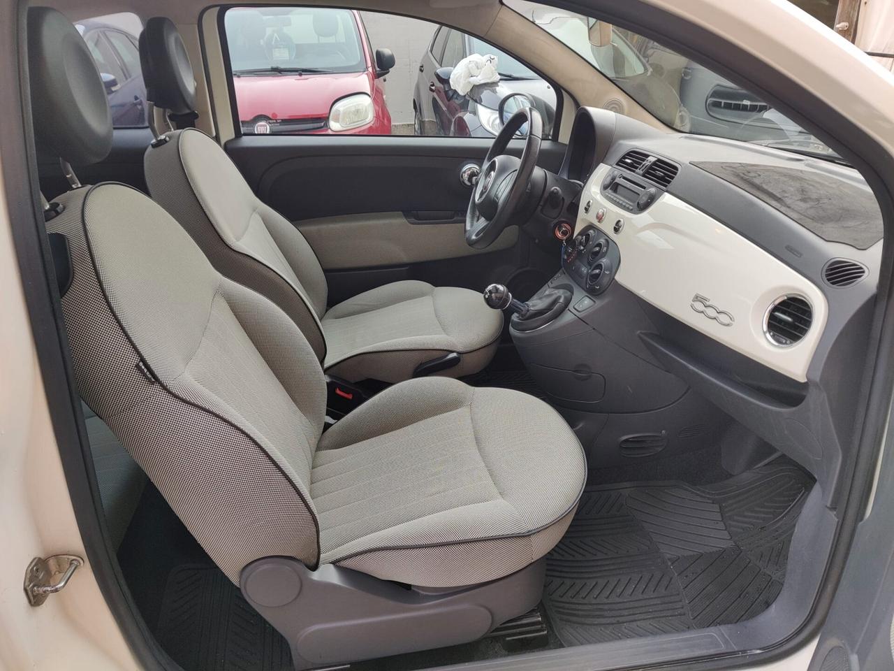 Fiat 500 benz tetto panoramico