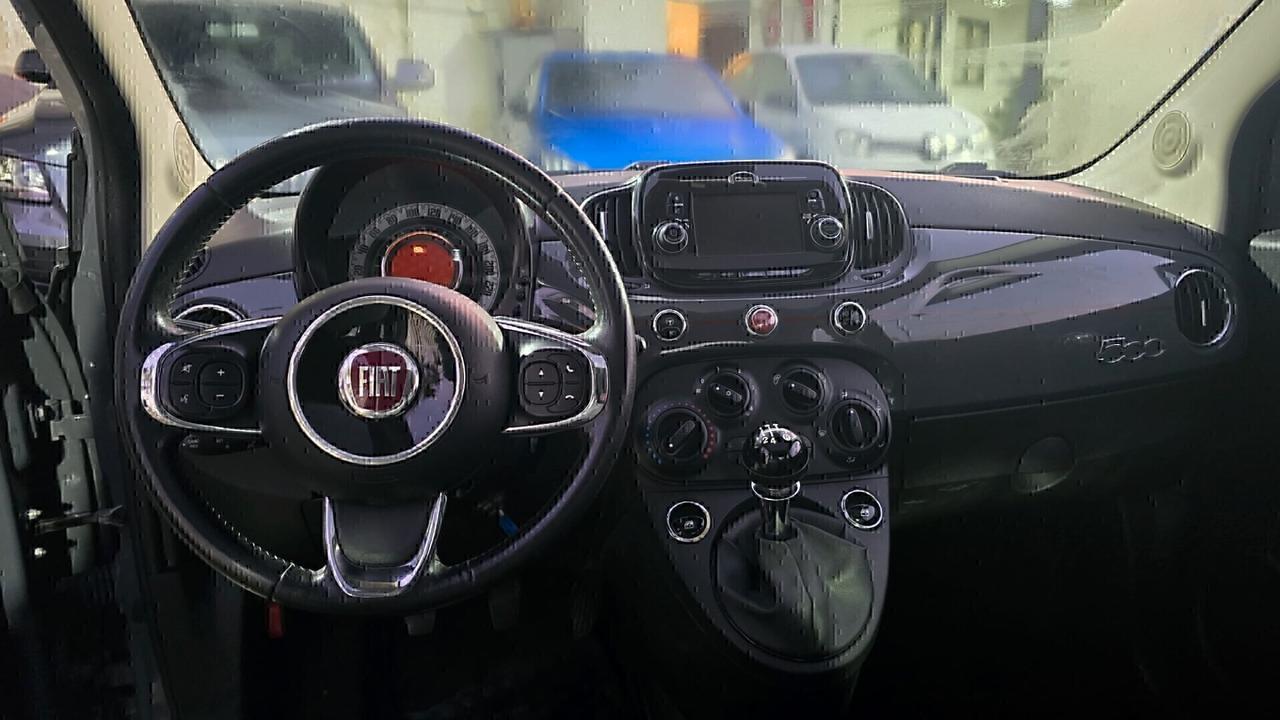 Fiat 500 1.2 BENZINA TETTO PANORAMICO ANNO 2019
