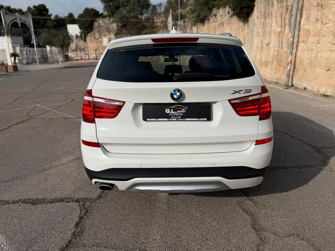 BMW X3 X-LINE/2.0 X-Drive 190CV/CERCHI 18"/PELLE/NAVI