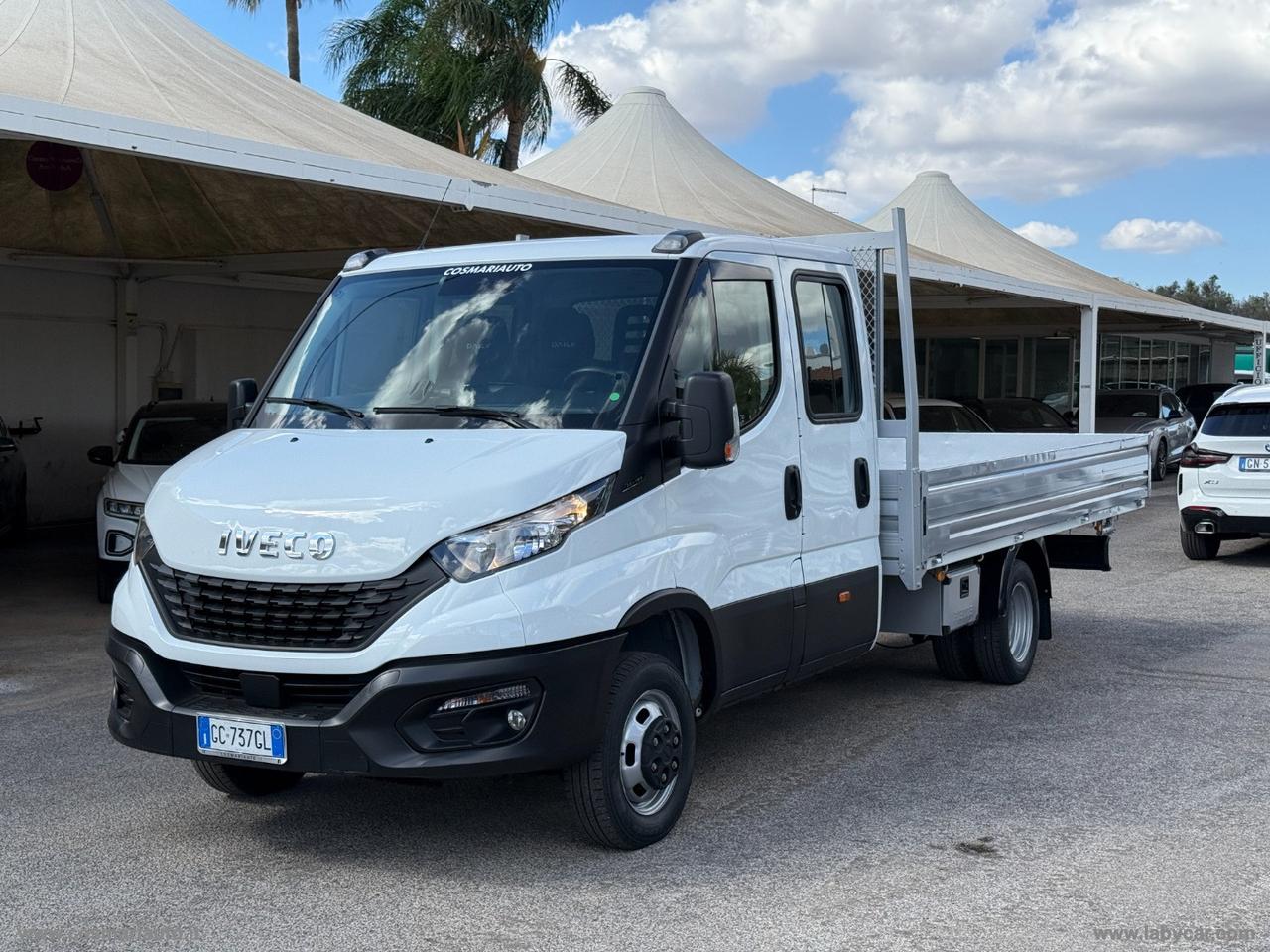 Daily 35C16D DOPPIA CABINA CASSONE FISO 4100