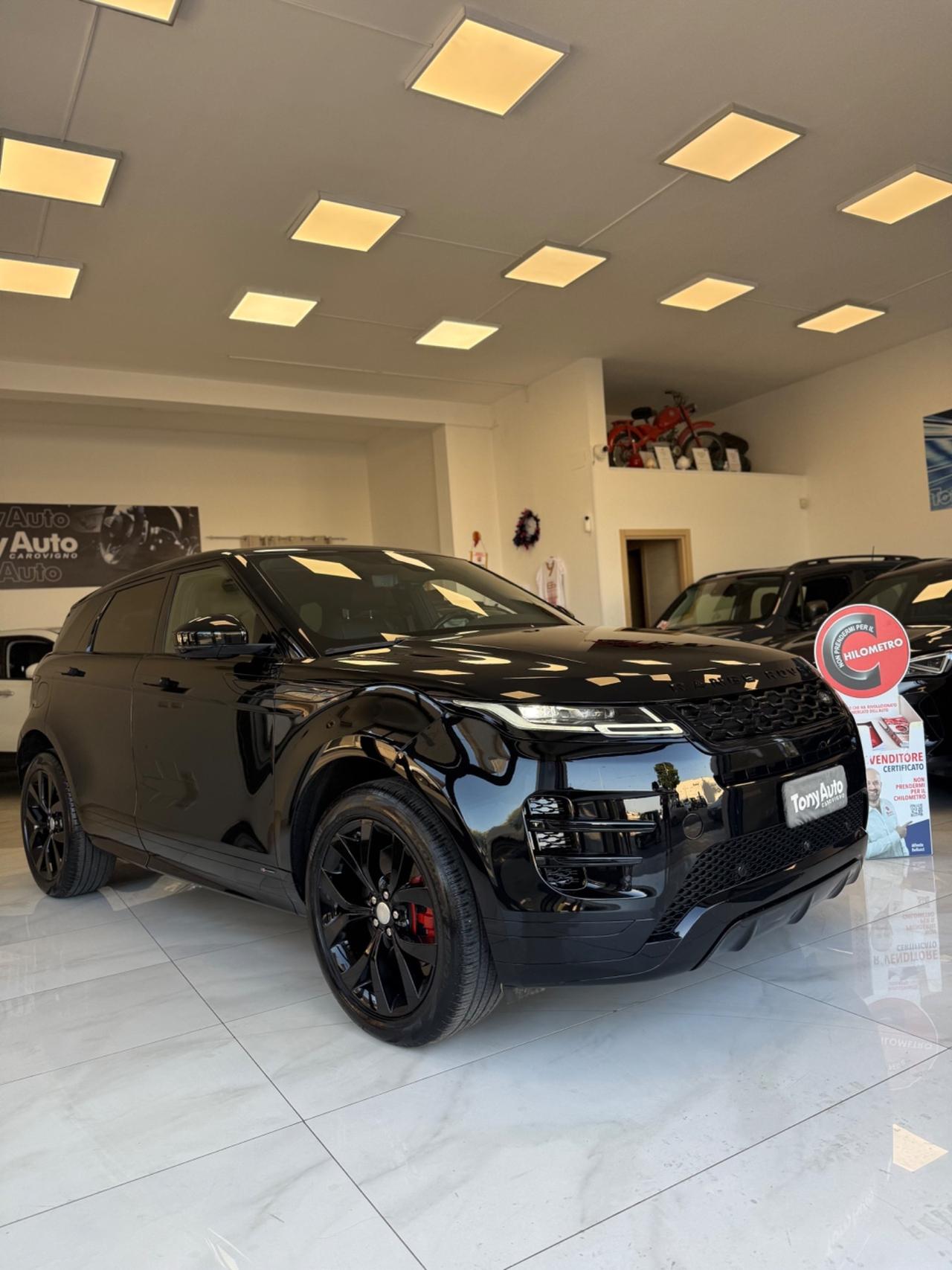 Land Rover Range Rover Evoque d i4 mhev R-Dynamic HSE APPLE CARPLAY,TELECAMERA,TOTAL BLACK,NAVI,PELLE,FULL LED