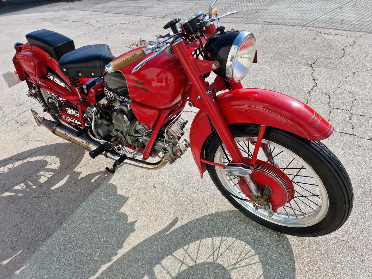 Moto Guzzi Airone 500CC TARGA ORO COMPLETAMENTE ORIGINALE