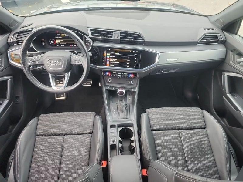 Audi Q3 Q3 35 TDI S tronic S line edition Matrix Led ACC Black Pack Gancio