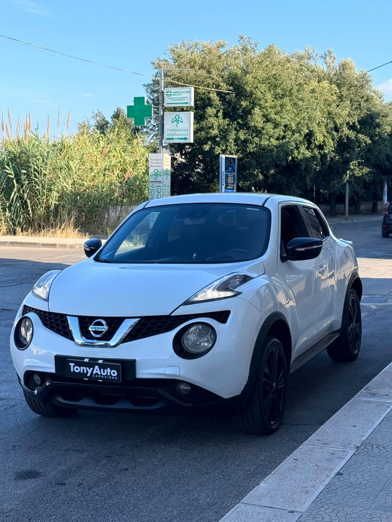 Nissan Juke 1.5 dci N-Connecta 110cv BLUETOOTH,BLOCK SHAFT,SENSORI PARCHEGGIO,ALCANTARA,TELEFONO,VIVAVOCE