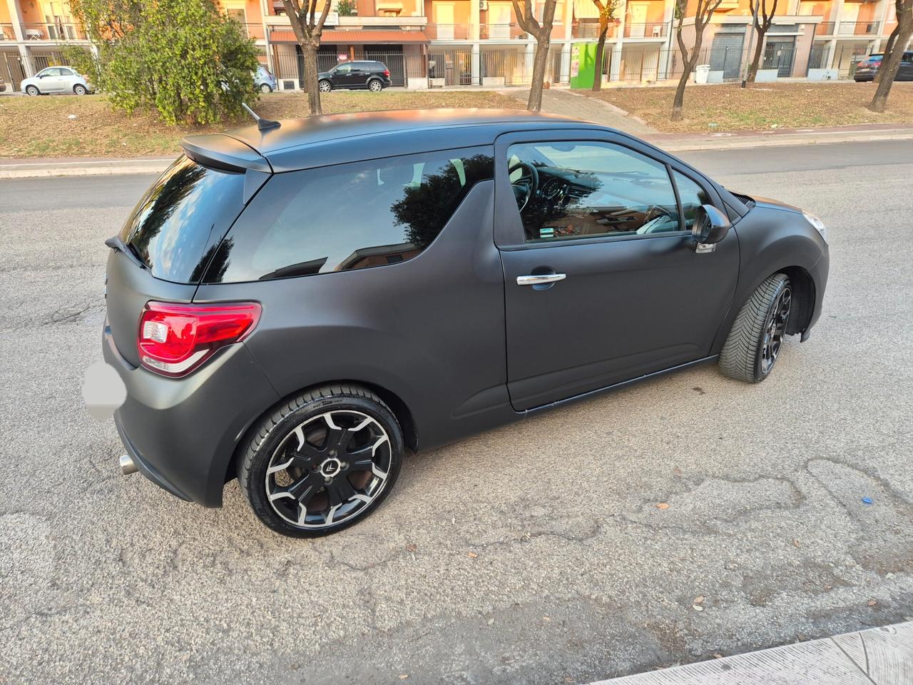 Citroën DS3 1.4 benzina 95cv just black 2012 opaco