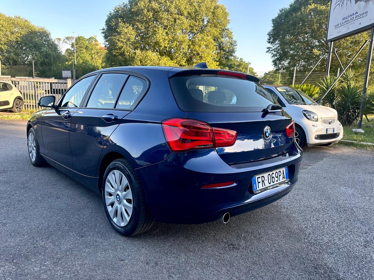Bmw 116 116d 5p. Efficient Dynamics Sport Navi Shadow Blue Distribuzione e Service