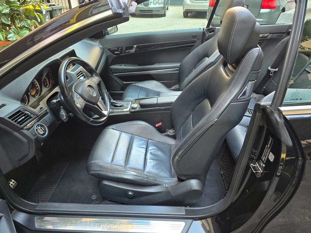 Mercedes-benz E 200 CGI Cabrio BlueEFFICIENCY Avantgarde BOOK/NAVI/XENON