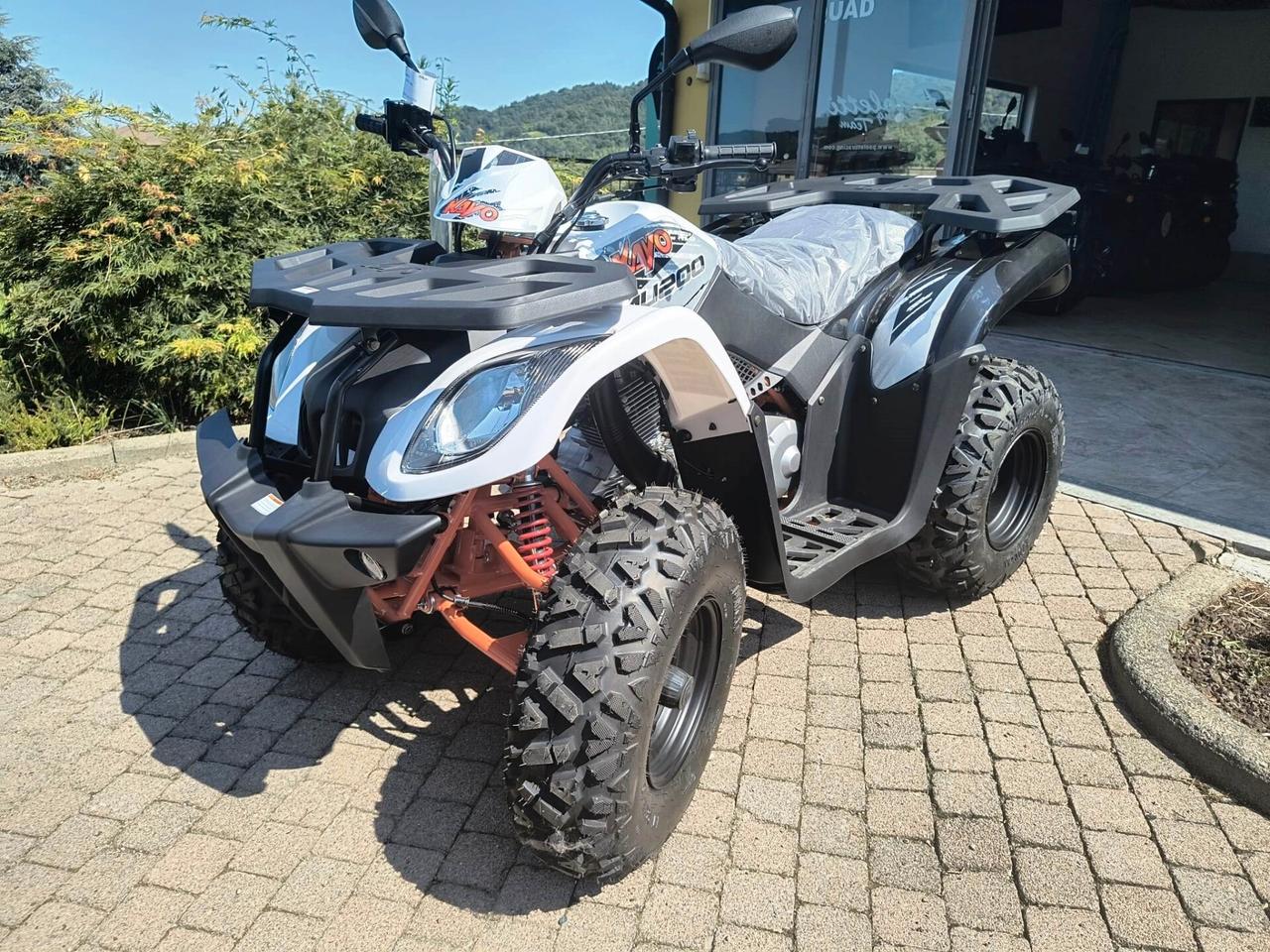 Quad kayo au 200 agricolo trattore targa gialla