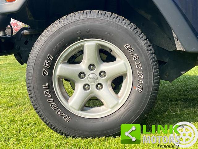 JEEP Wrangler GPL 2.5 i 118 CV Sport TJ Hard/Soft Top