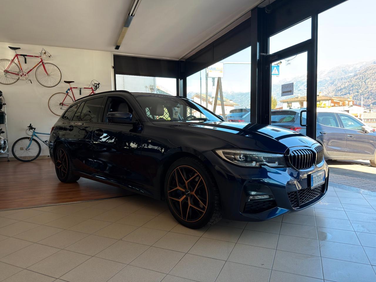BMW 330d 3.0cc 265Cv Touring xdrive Msport auto gancio traino