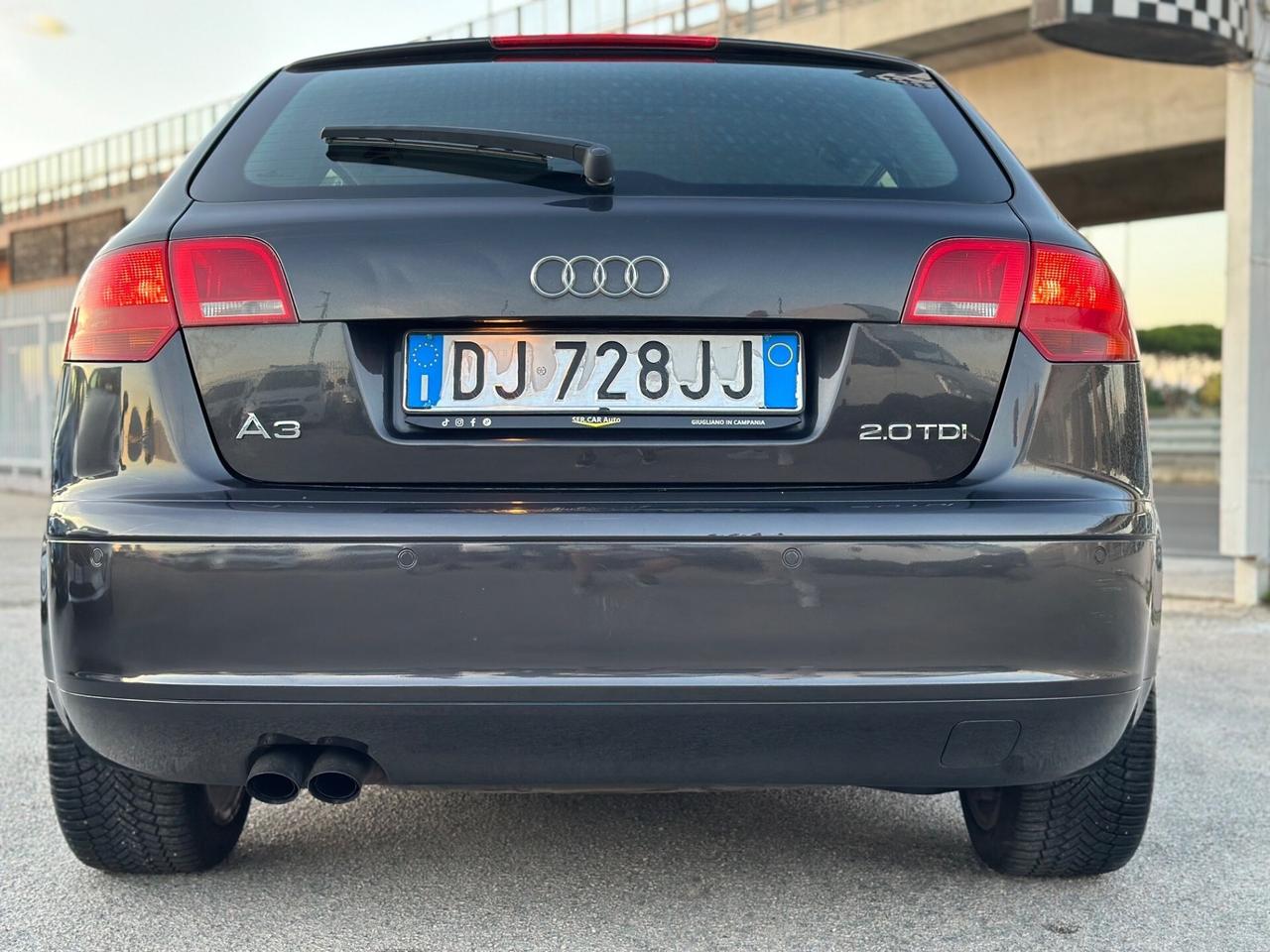 Audi A3 2007 SPB 2.0 140CV TDI AUTOMATICA S-LINE