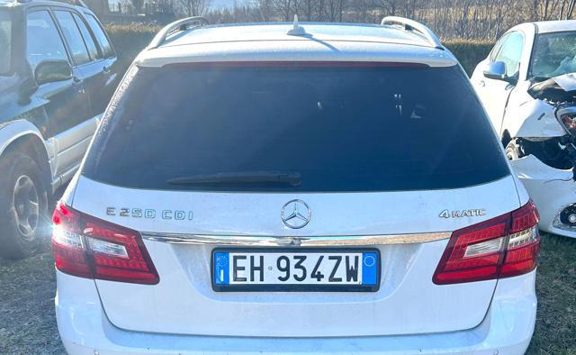 MERCEDES-BENZ E 250 4 MATIC CDI S.W. Avantg.AMG TETTO COMMERCIANTE