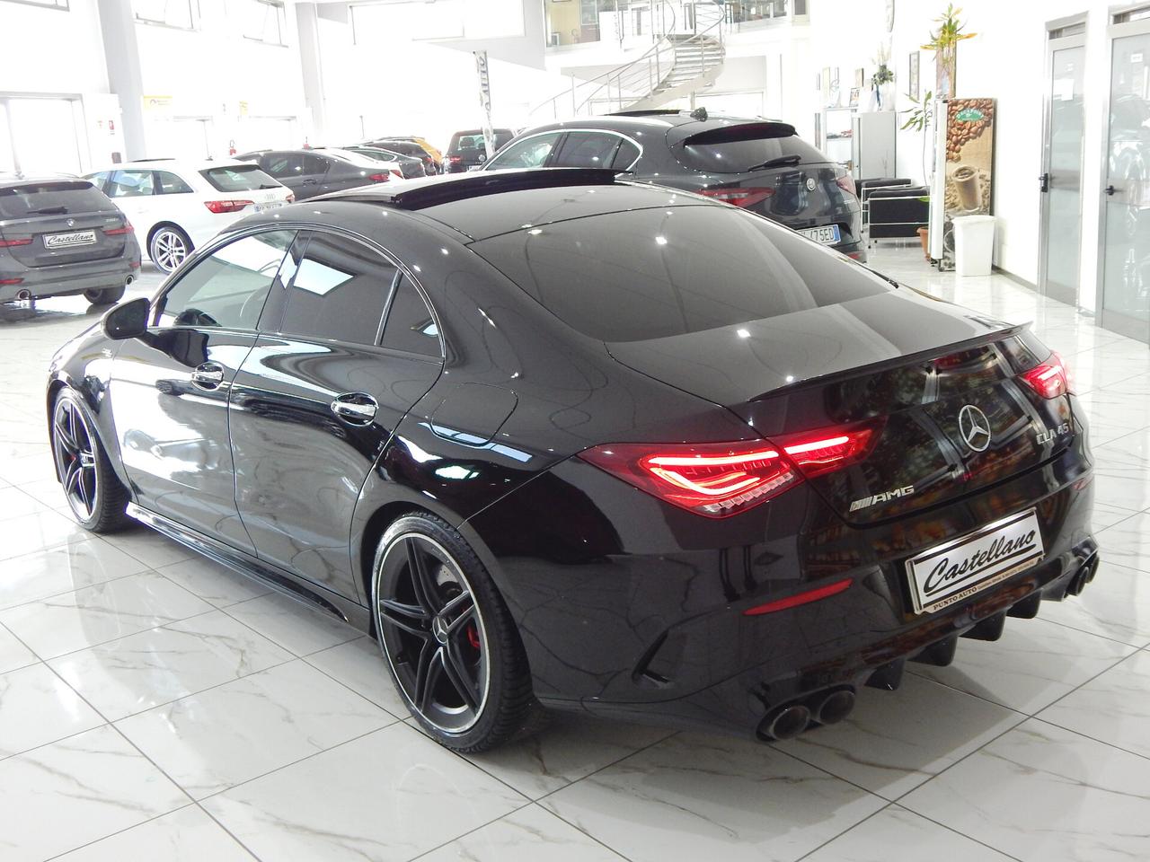 Mercedes-Benz CLA 45 AMG 4matic+ Aut. TETTO-NAVI-BURMESTER-MULTIBEAM-LUCI