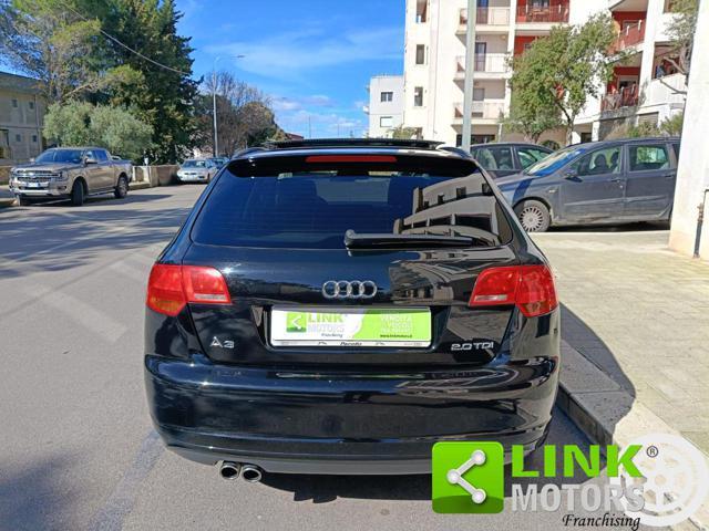 AUDI A3 Sportback 2.0 S-LINE S Tronic 170cv TETTO