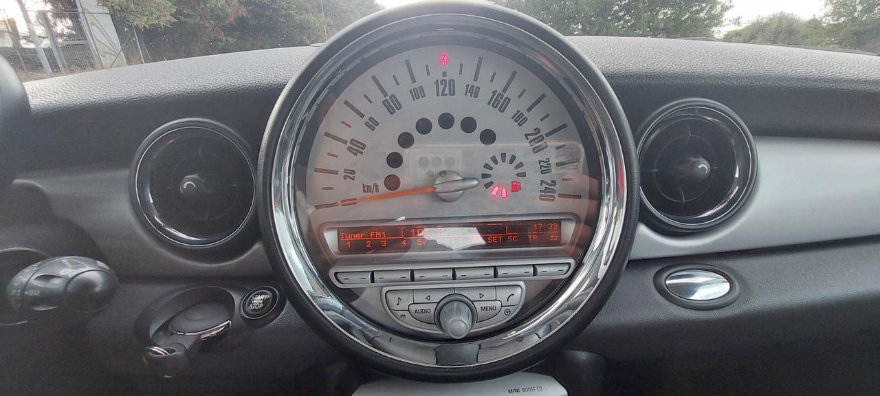 MINI COOPER 1,6 DIESEL 110 CV ALLESTIMENTO S LEGA TELEFONO GOMME NUOVE IMPECCABILE