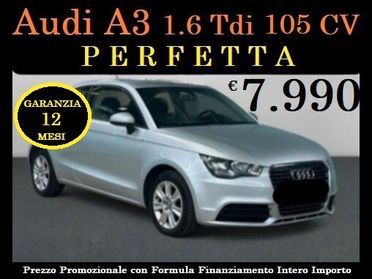 Audi A1 1.6 TDI 105 CV Anche Neo Patentati