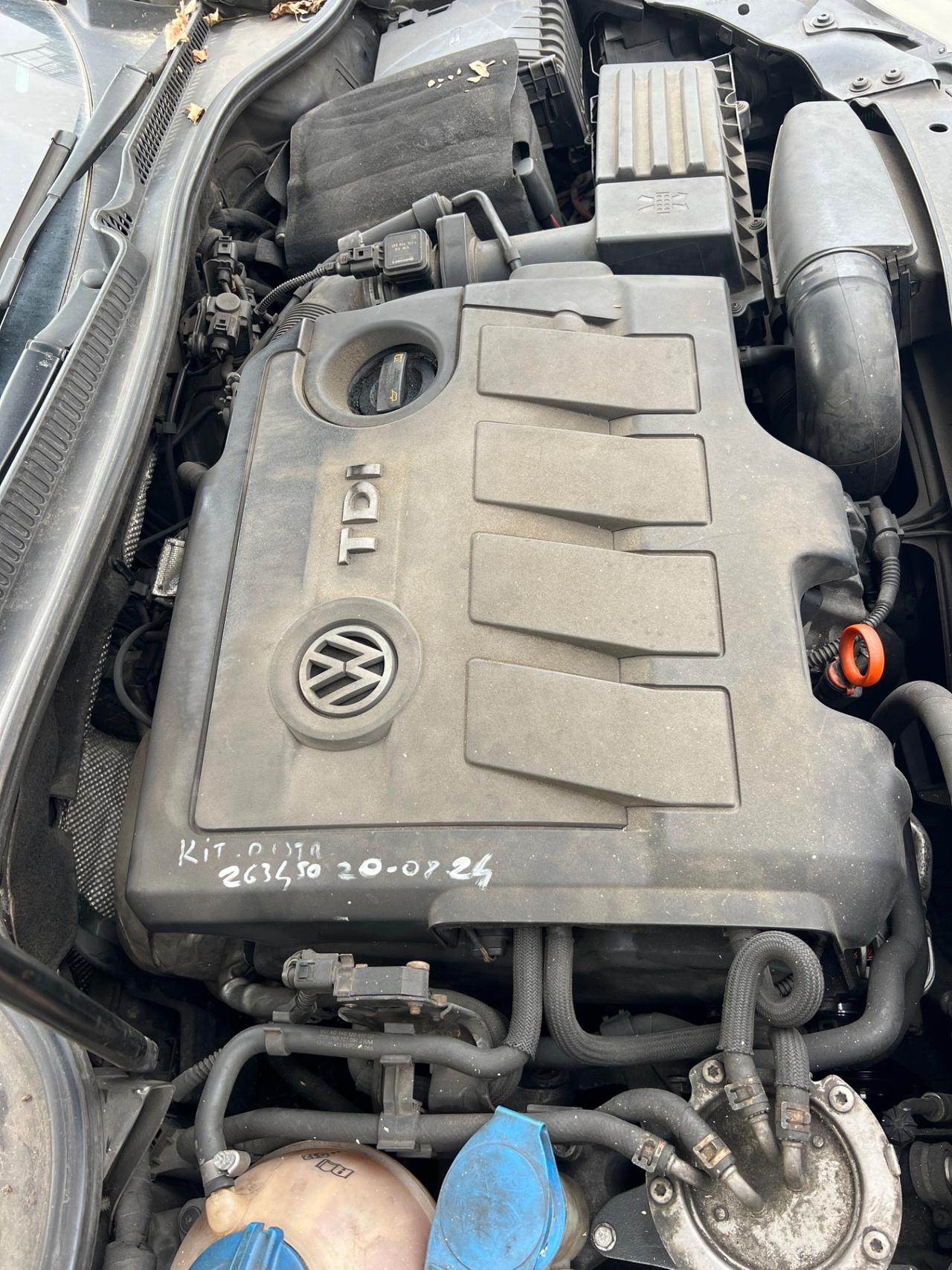 Volkswagen Golf con problema pompa di gasolio