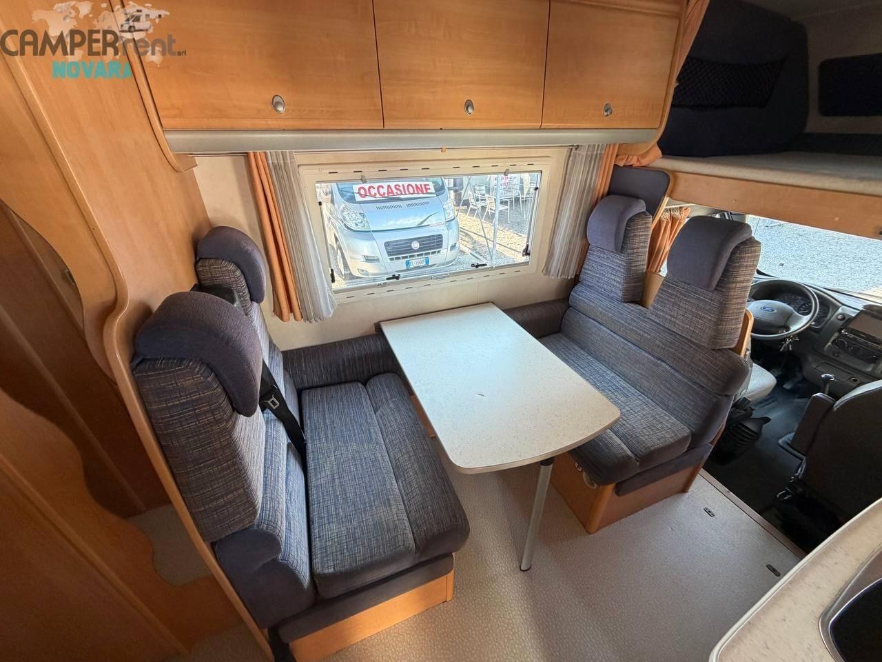 Challenger GENESIS 192 - LETTO MATRIMONIALE IN CODA E GARAGE