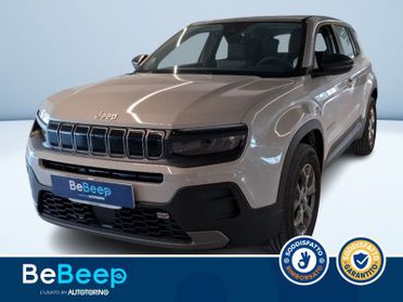 Jeep Avenger 1.2 TURBO LONGITUDE FWD 100CV