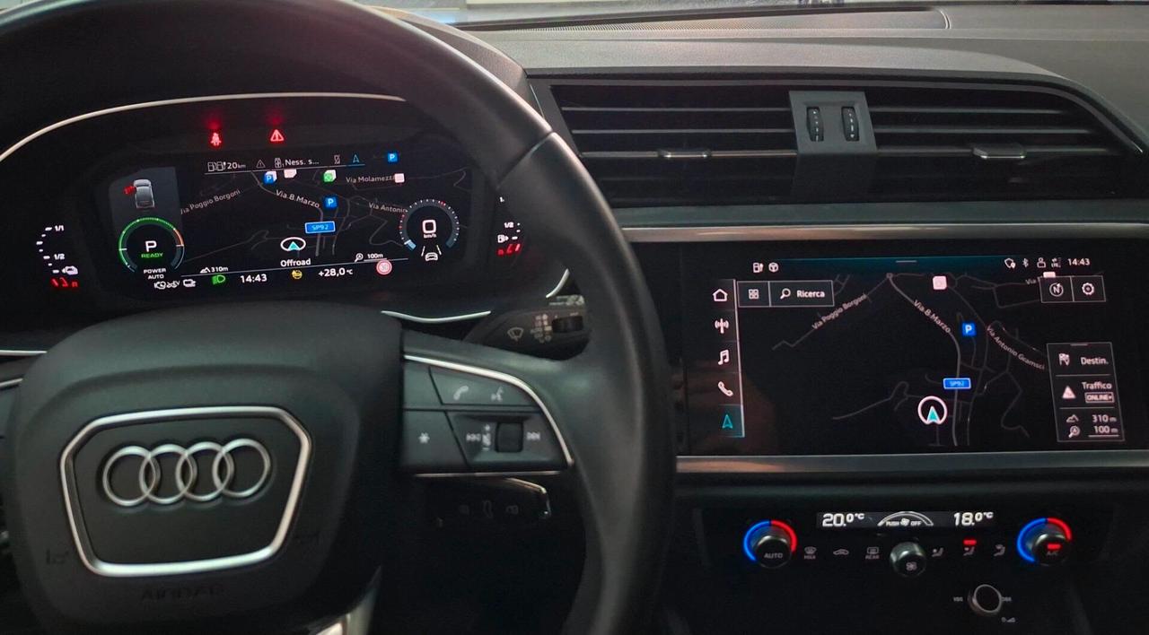 Audi Q3 SPB 45 TFSI e S tronic 150cv uniproprietario