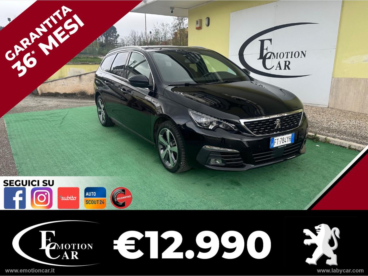 PEUGEOT 308 BlueHDi 130 S&S EAT8 SW GT Line - 2019