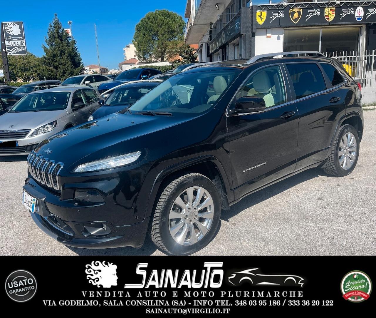 Jeep Cherokee 2.2 Mjt II 4WD Active Drive II Overland garanzia