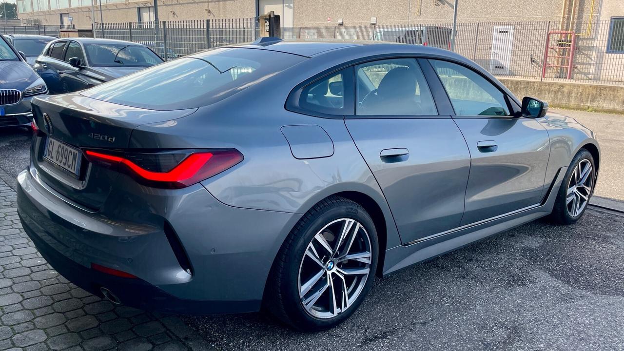 BMW 420D GRAN COUPE 2.0 X-DRIVE 48V ADVANTAGE 190CV - FULL LED, VIRTUAL COCKPIT, PELLE