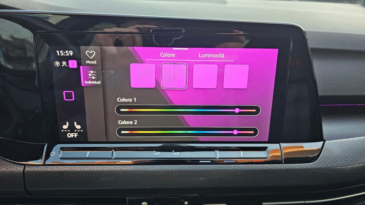 Volkswagen Golf GTI 2.0 245CV TSI DSG IQ LIGHT 19' LED PERLA