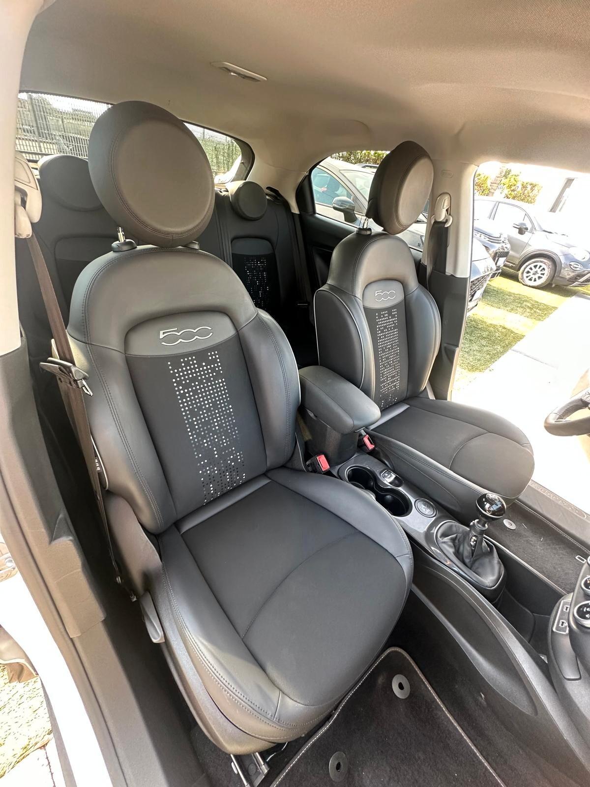 Fiat 500X 1.3 MJT 95 CV CONNECT 2022 INTERNI IN PELLE