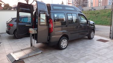 Doblò 1.4 benzina trasporto disabili pedana
