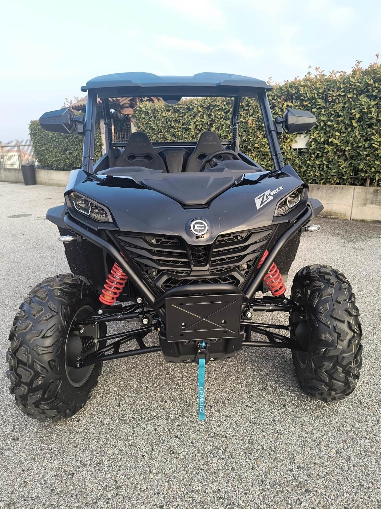 CFMOTO CF Z800 TARGA BIANCA