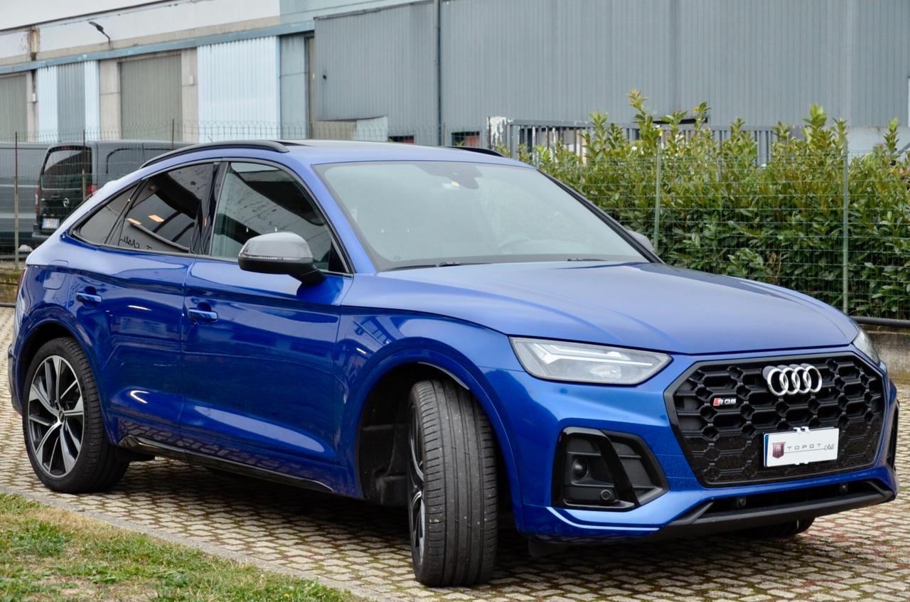 AUDI SQ5 SPORTBACK 3.0 TDI MHEV 48V QUATTRO 341cv TIPTRONIC, SERVICE UFF AUDI, EURO 6D, TETTO, FULL LED, NAVI, RETROCAMERA, PELLE, 21", PERMUTE