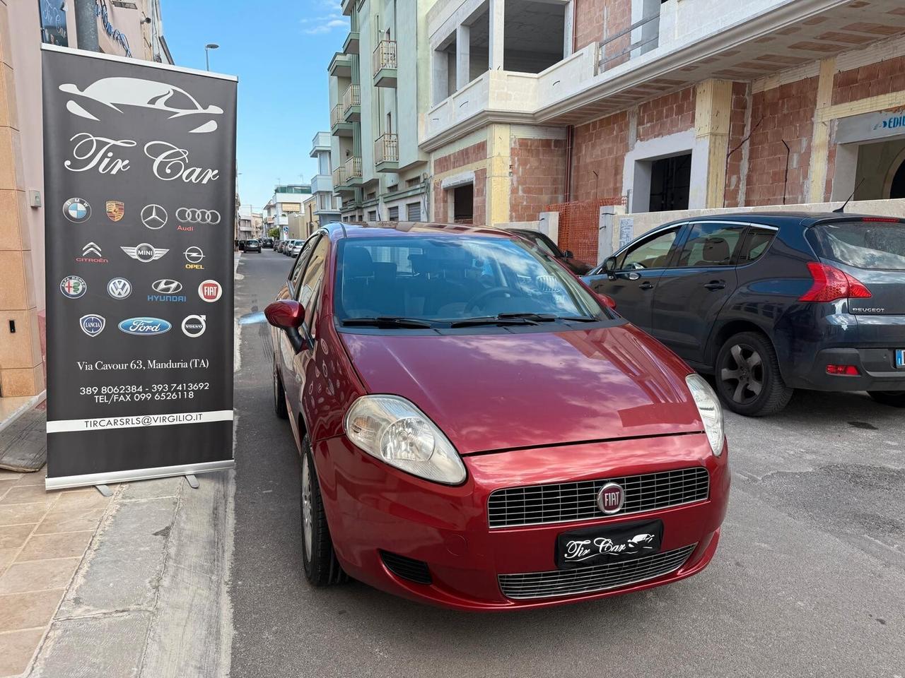 FIAT GRANDE PUNTO 1.2 DYNAMIC 65CV OK NEOPATENTATI ANNO 2008