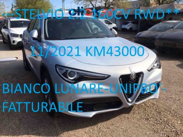 Alfa Romeo Stelvio 2.2 160CV AT8 PREZZO SENZA VINCOLI UNIPRO' ITALIANA FATTURABILE ️ GARANZIA 12 MESI