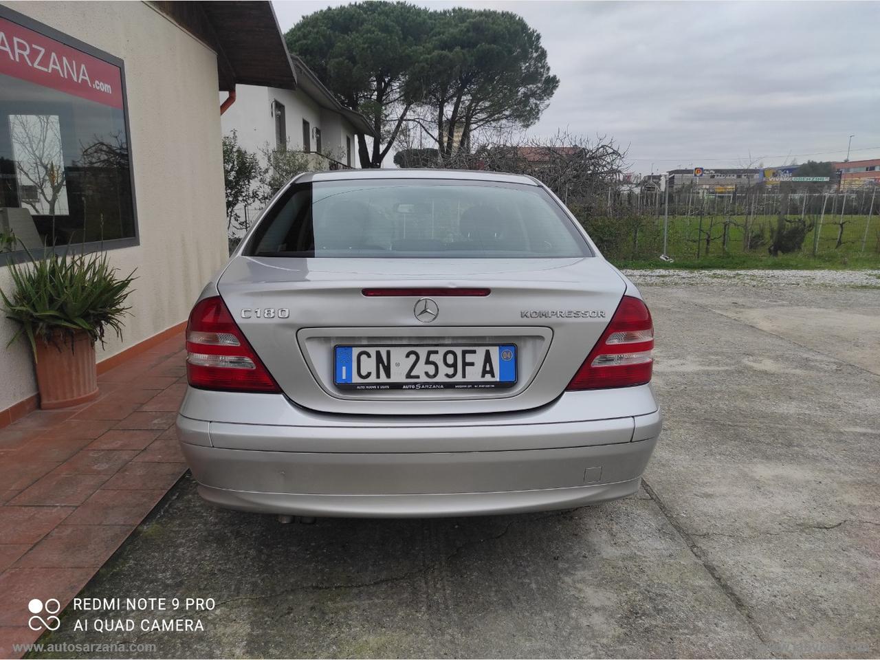 MERCEDES-BENZ C 180 Kompressor TPS Classic 15GG SODDISFATTI O RIMBORSATI