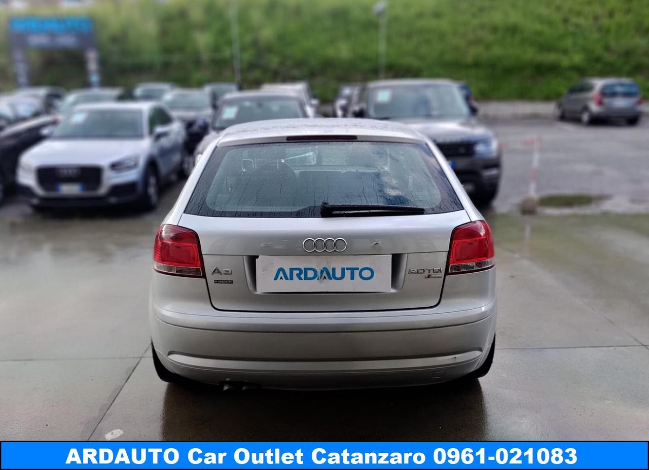 Audi A3 2.0 Tdi Ambition S-Line 140 cv 3 Pt