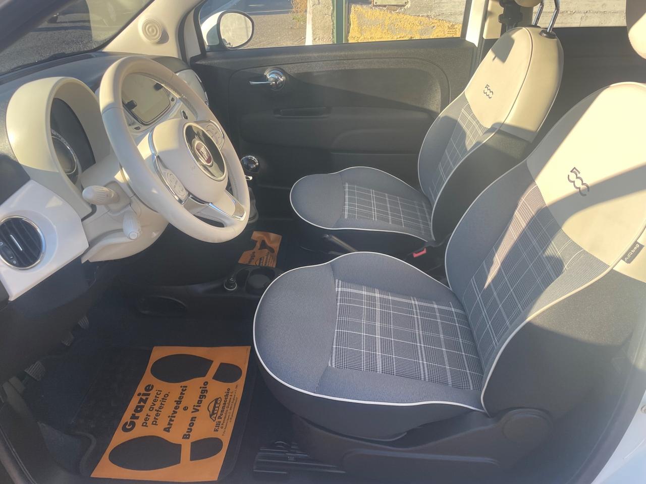 FIAT 500 1.2 BENZINA 69 (CV) 2019