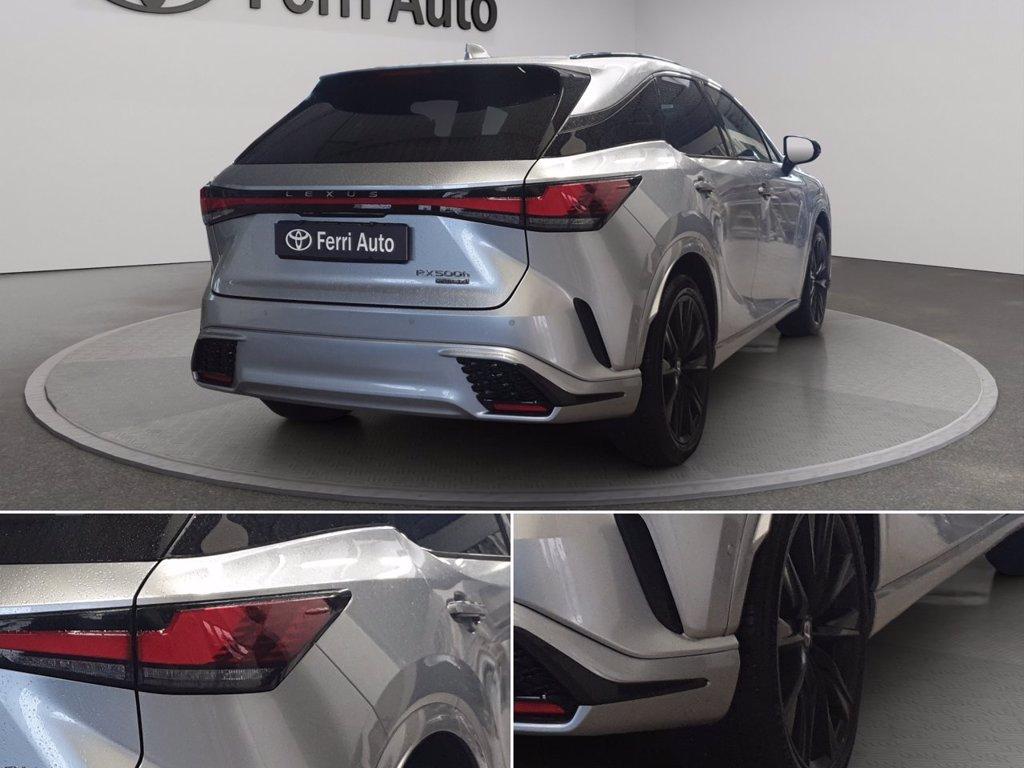 LEXUS Rx 500h 2.4 hybrid turbo f-sport+ 6at del 2023