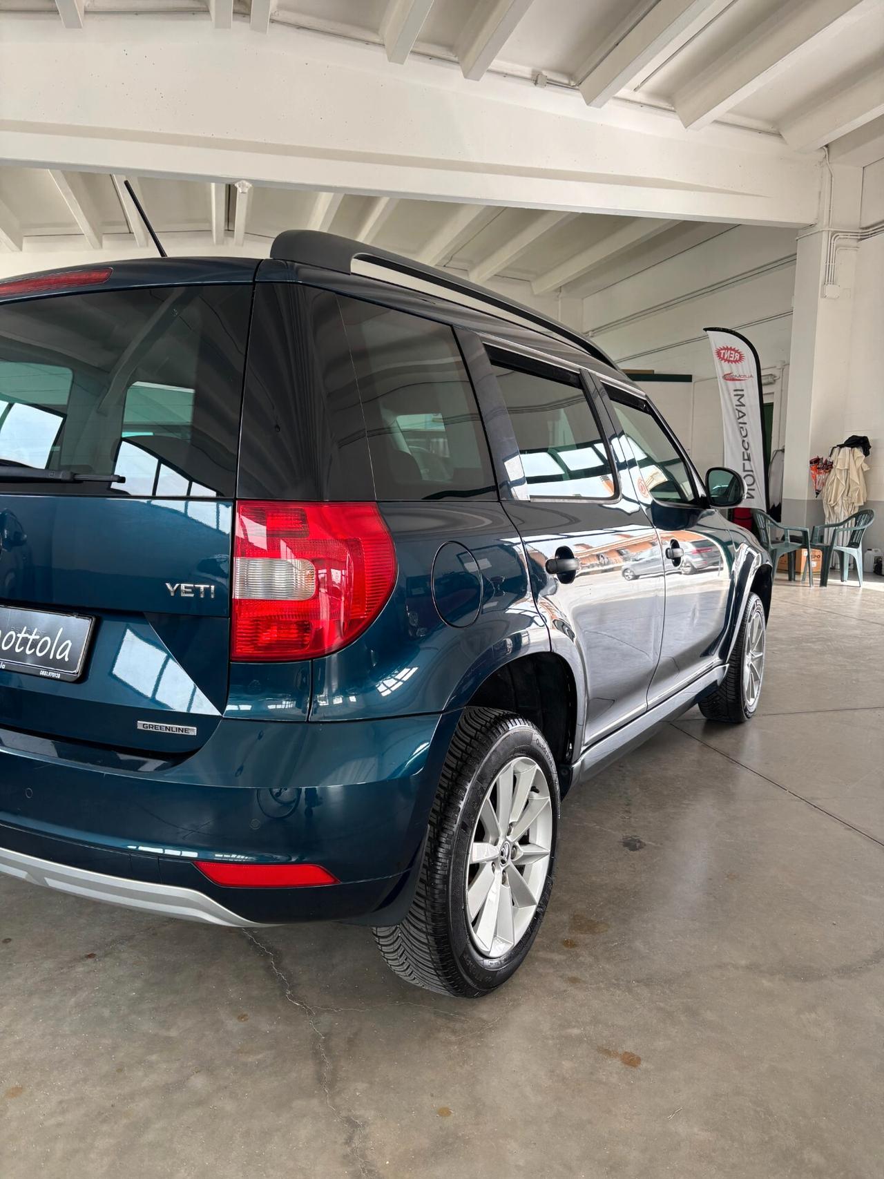 Skoda Yeti act greenline