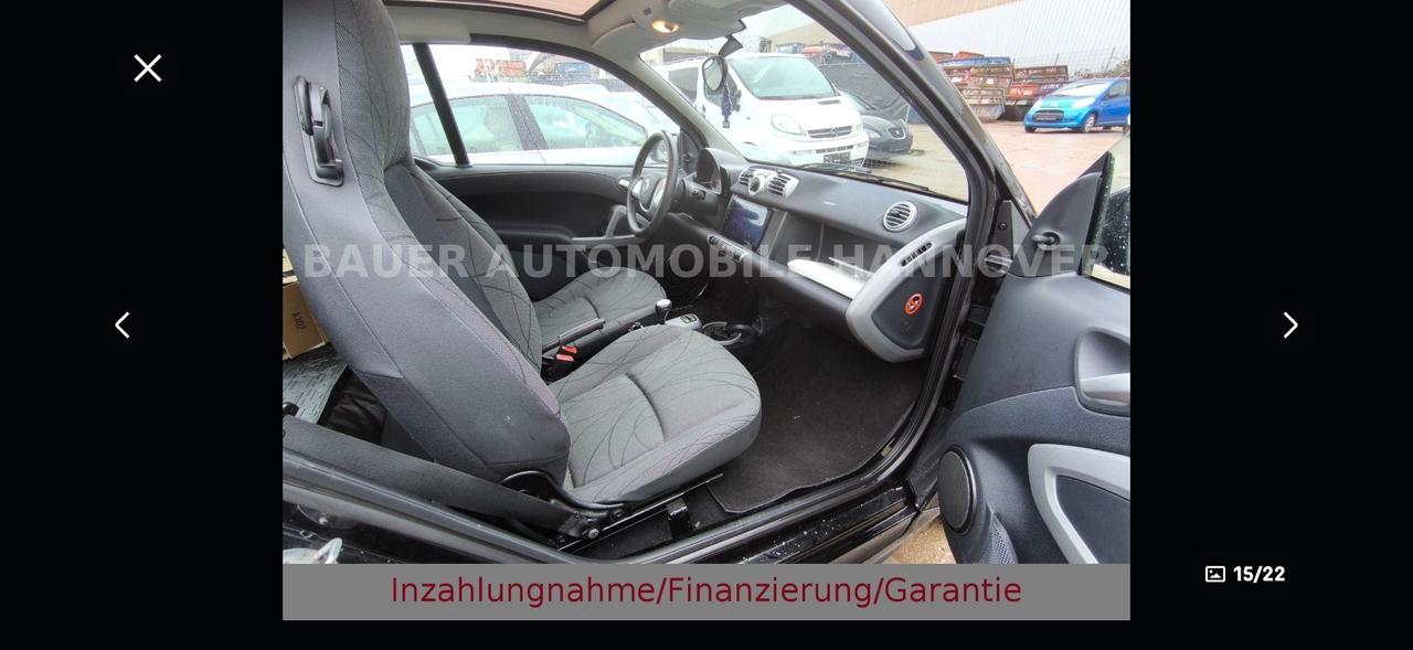 Smart ForTwo 1000 52 kW coupé passion