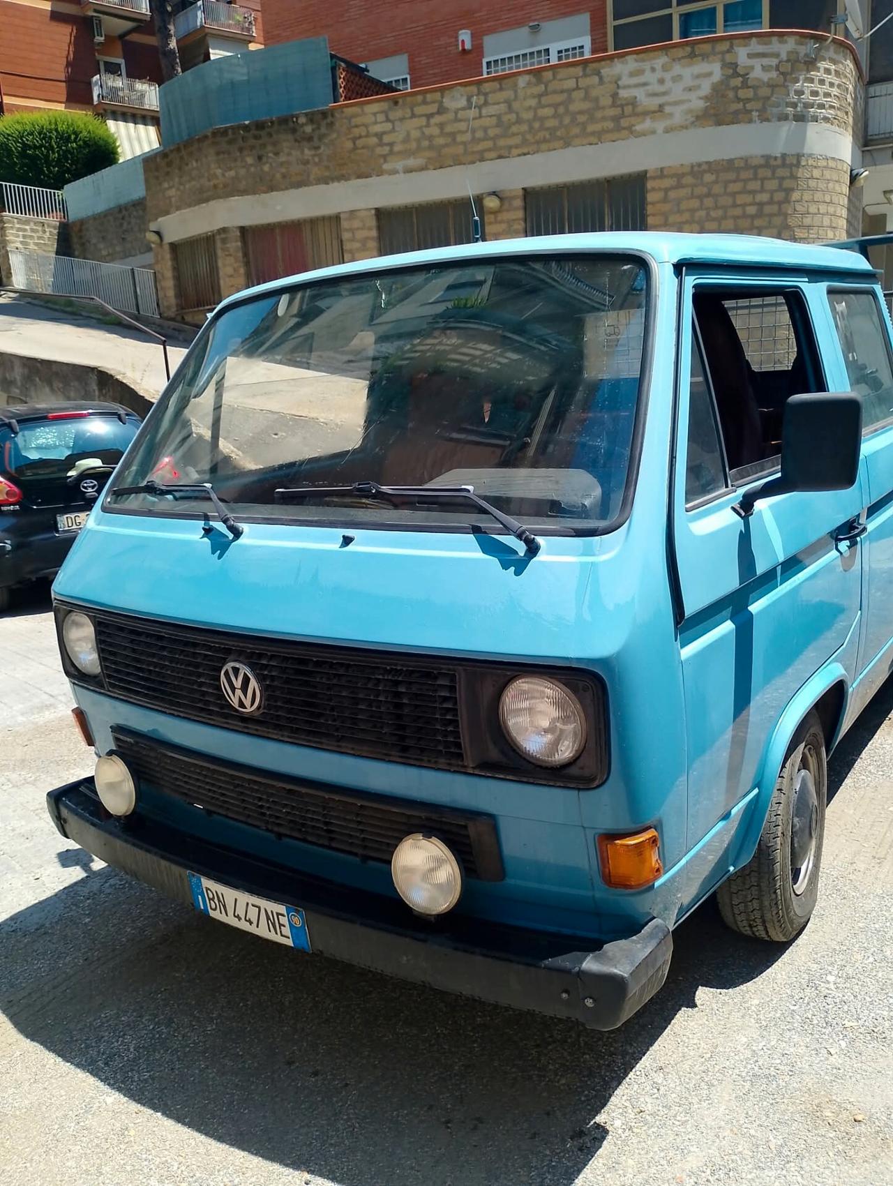 Volkswagen T3 1600 turbodiesel 6 posti cassonato