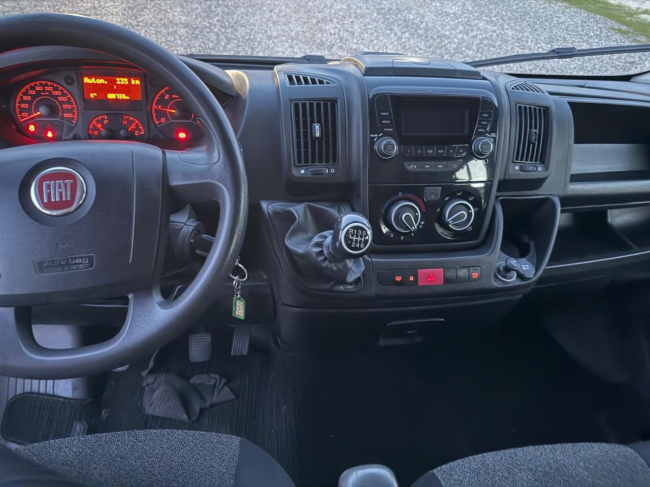 Fiat Ducato 2.3 DOKA 7 posti cassone fisso Euro6D
