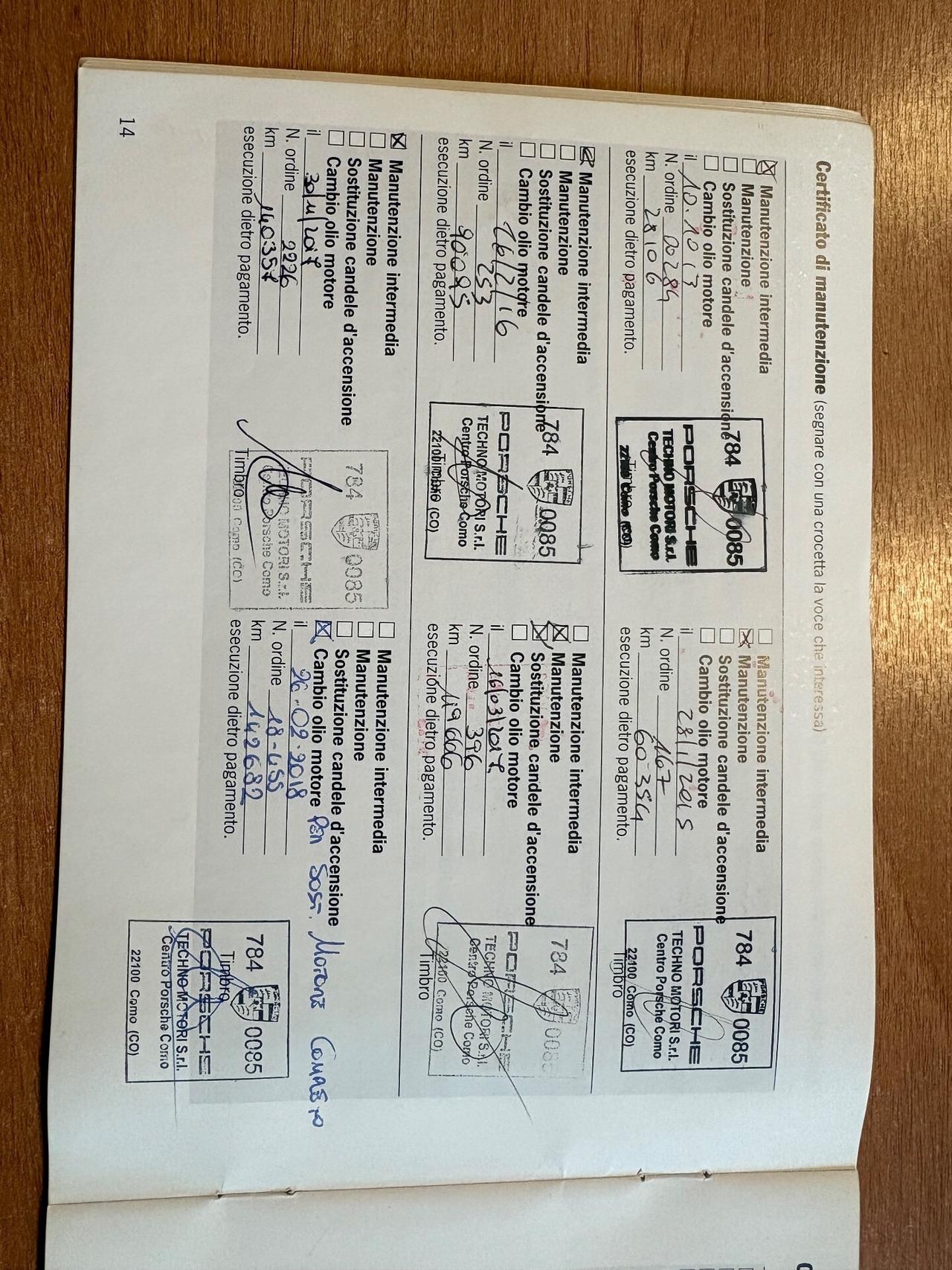 Porsche Panamera 3.6 4 Motore Sostituito in a 148.000 km