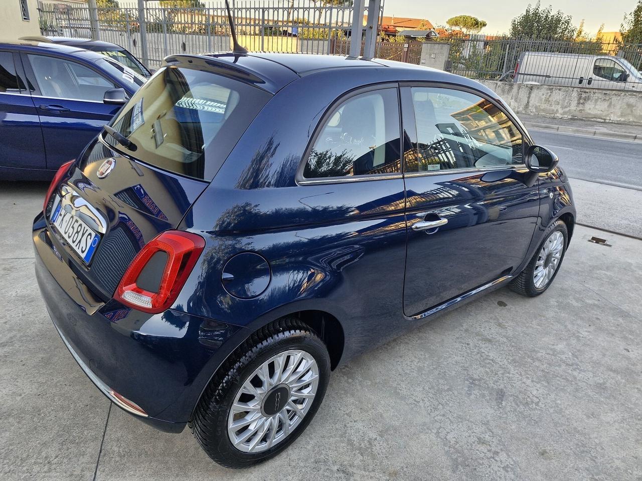 FIAT 500 1.2 BENZINA 69CV LOUNGE 80000KM ANNO 2017