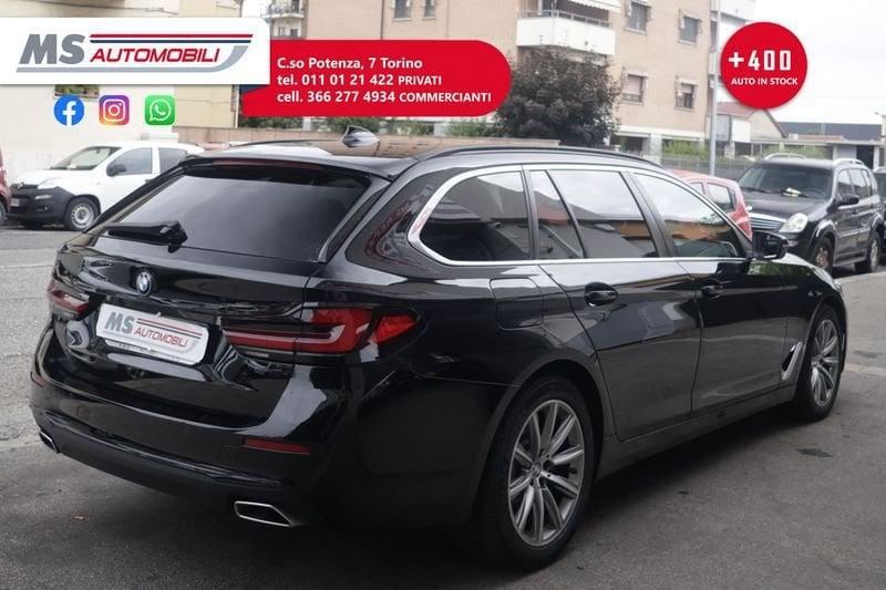 BMW Serie 5 Touring 520d 48V Business Unicoproprietario